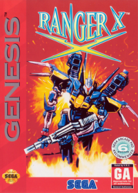 Ex-Ranza JP Sega Mega Drive JP box art